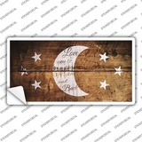 The Moon and Back Novelty Sticker Decal