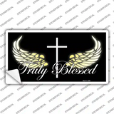 Truly Blessed Novelty Sticker Decal