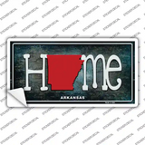 Arkansas Home State Outline Novelty Sticker Decal