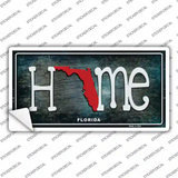 Florida Home State Outline Novelty Sticker Decal