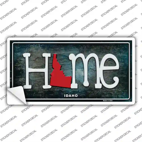 Idaho Home State Outline Novelty Sticker Decal