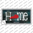 Kentucky Home State Outline Novelty Sticker Decal