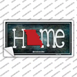 Missouri Home State Outline Novelty Sticker Decal