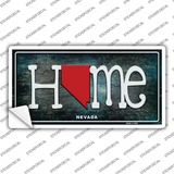 Nevada Home State Outline Novelty Sticker Decal