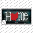 Ohio Home State Outline Novelty Sticker Decal