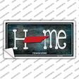 Tennessee Home State Outline Novelty Sticker Decal