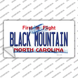Black Mountain North Carolina Novelty Sticker Decal