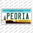 Peoria Arizona Novelty Sticker Decal