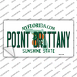 Florida Point Brittany Novelty Sticker Decal