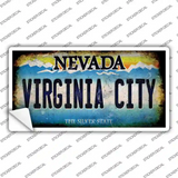 Nevada Virginia City Novelty Sticker Decal