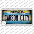 Nevada Carson City Novelty Sticker Decal