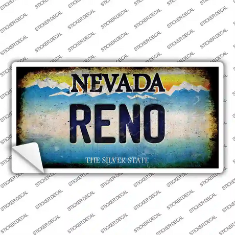 Nevada Reno Novelty Sticker Decal