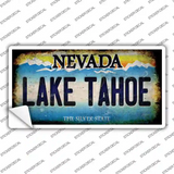 Nevada Lake Tahoe Novelty Sticker Decal