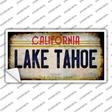 California Lake Tahoe Novelty Sticker Decal