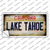 California Lake Tahoe Novelty Sticker Decal