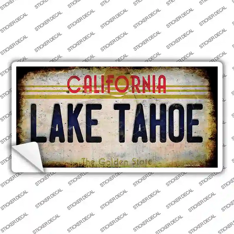 California Lake Tahoe Novelty Sticker Decal