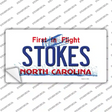Stokes North Carolina State Novelty Sticker Decal