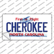 Cherokee North Carolina State Novelty Sticker Decal