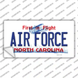 Air Force North Carolina State Novelty Sticker Decal