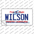Wilson North Carolina State Novelty Sticker Decal