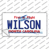 Wilson North Carolina State Novelty Sticker Decal