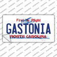 Gastonia North Carolina State Novelty Sticker Decal