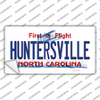 Huntersville North Carolina State Novelty Sticker Decal