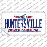 Huntersville North Carolina State Novelty Sticker Decal
