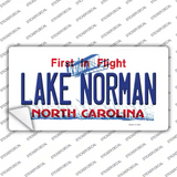 Lake Norman North Carolina State Novelty Sticker Decal