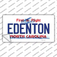 Edenton North Carolina State Novelty Sticker Decal