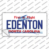 Edenton North Carolina State Novelty Sticker Decal