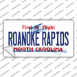 Roanoke Rapids North Carolina State Novelty Sticker Decal