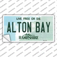 Alton Bay New Hampshire Novelty Sticker Decal