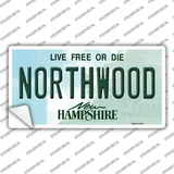 Northwood New Hampshire Novelty Sticker Decal