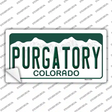 Purgatory Colorado Novelty Sticker Decal