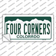 Four Corners Colorado Novelty Sticker Decal