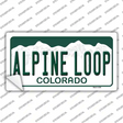 Alpine Loop Colorado Novelty Sticker Decal