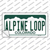 Alpine Loop Colorado Novelty Sticker Decal
