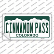 Cinnamon Pass Colorado Novelty Sticker Decal