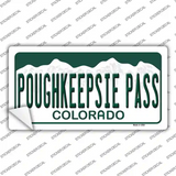 Poughkeepsie Pass Colorado Novelty Sticker Decal