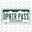 Ophir Pass Colorado Novelty Sticker Decal