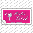Inlet Girl SC Pink Novelty Sticker Decal