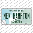 New Hampton New Hampshire Novelty Sticker Decal