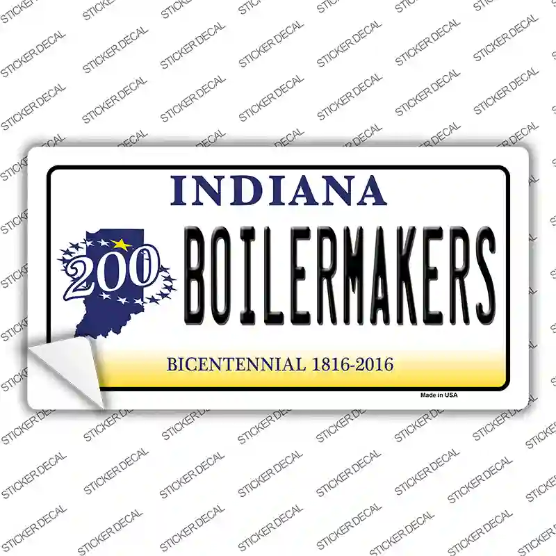 Boilermakers Indiana Novelty Sticker Decal