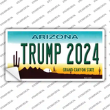 Trump 2024 Arizona Novelty Sticker Decal