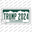Trump 2024 Colorado Novelty Sticker Decal