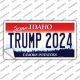 Trump 2024 Idaho Novelty Sticker Decal