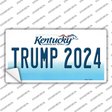 Trump 2024 Kentucky Novelty Sticker Decal
