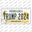 Trump 2024 Nebraska Novelty Sticker Decal