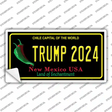 Trump 2024 New Mexico Novelty Sticker Decal